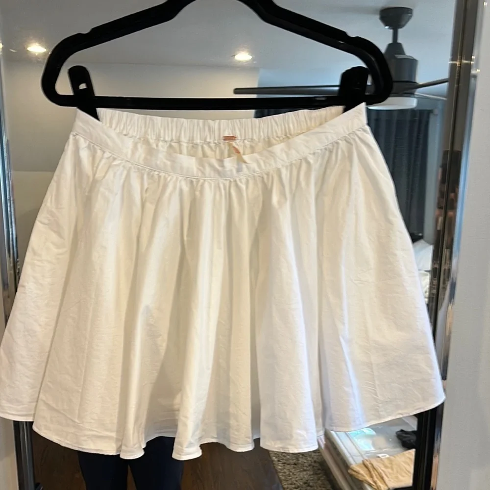 Free People Gaia white Skirt
